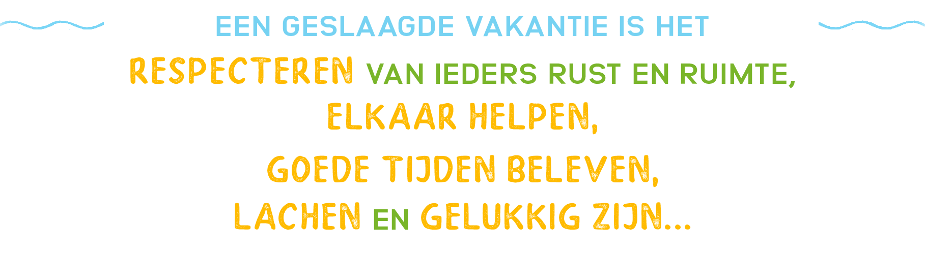 Kaart van de camping