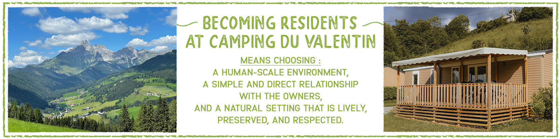 A peaceful setting away from overcrowded tourist areas